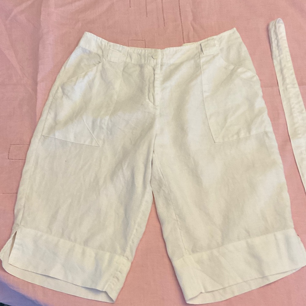 J. Jill Cream Women's Bermudas